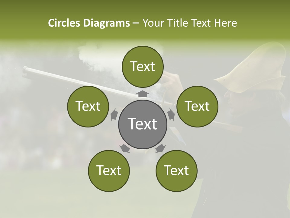 Banana And Honey Breakfast Composition PowerPoint Template