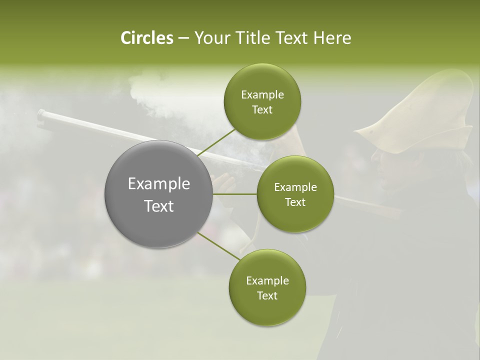 Banana And Honey Breakfast Composition PowerPoint Template