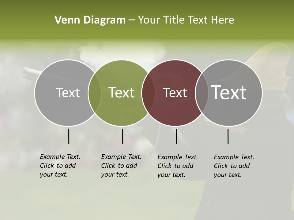Banana And Honey Breakfast Composition PowerPoint Template