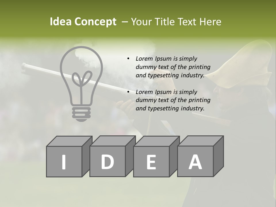 Banana And Honey Breakfast Composition PowerPoint Template