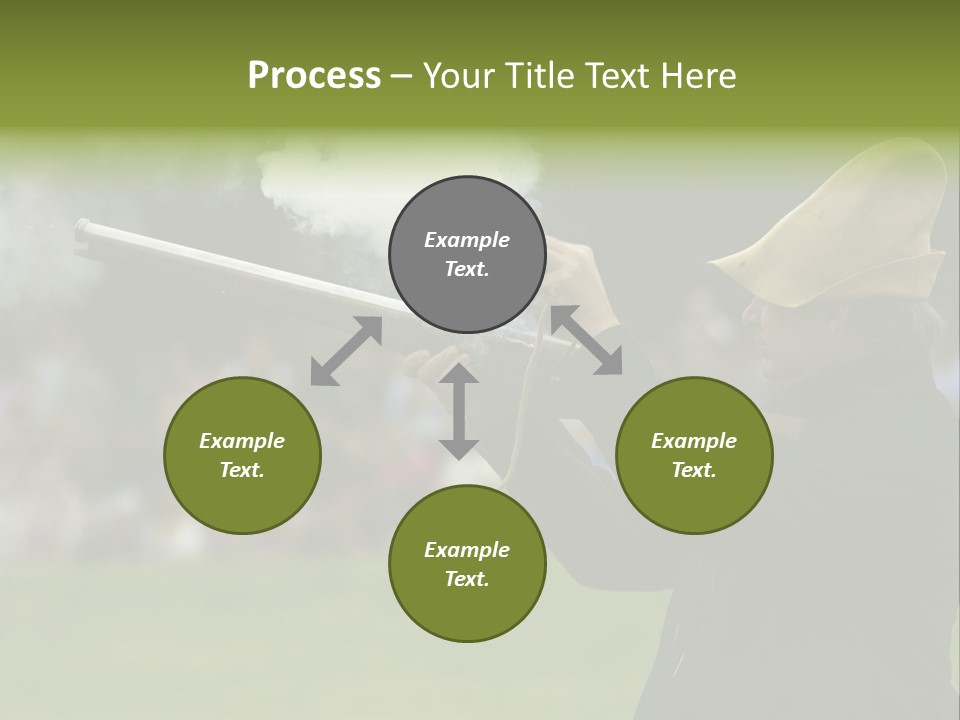 Banana And Honey Breakfast Composition PowerPoint Template