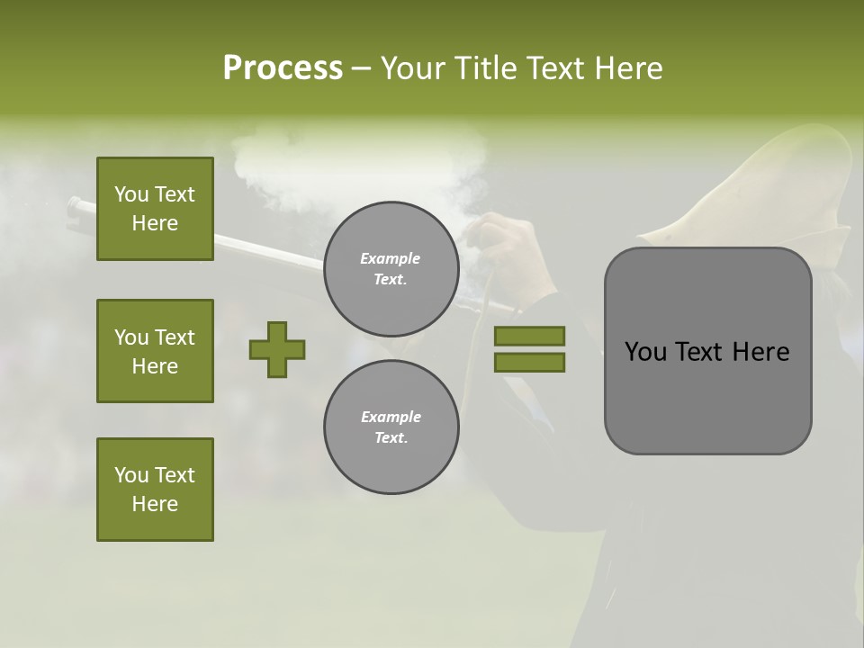 Banana And Honey Breakfast Composition PowerPoint Template