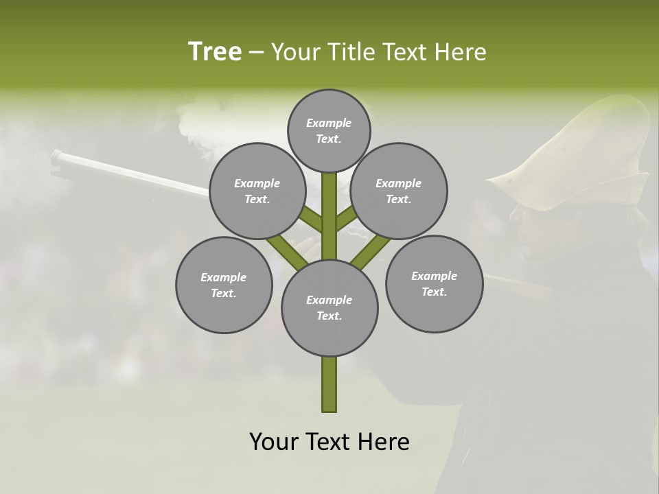 Banana And Honey Breakfast Composition PowerPoint Template