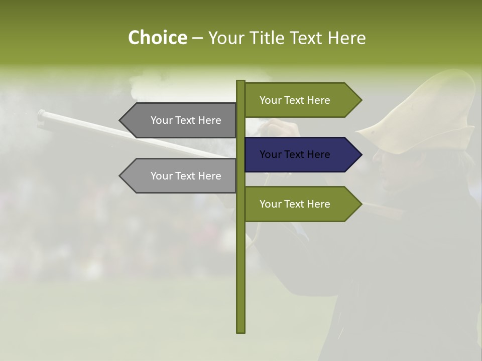 Banana And Honey Breakfast Composition PowerPoint Template