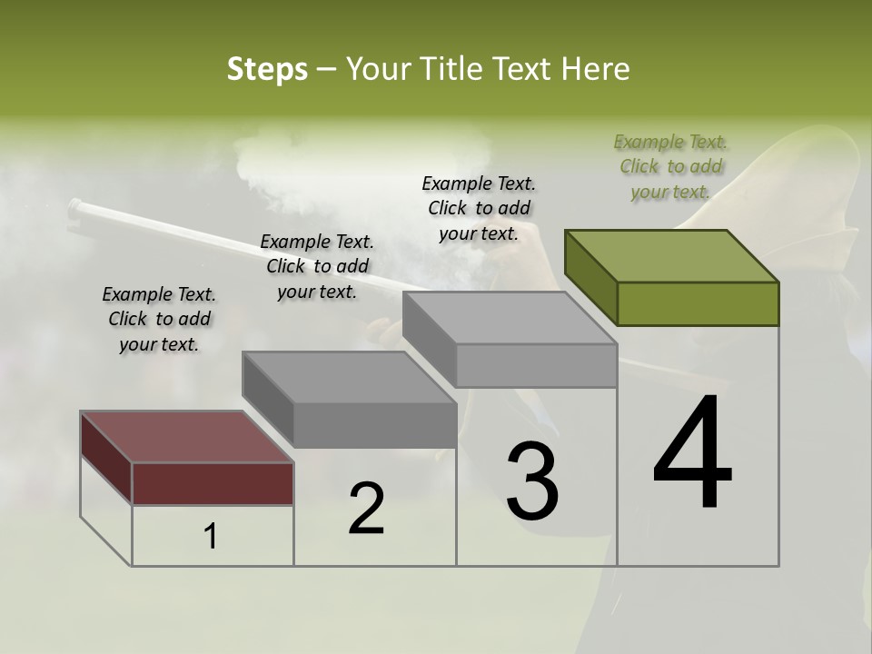 Banana And Honey Breakfast Composition PowerPoint Template