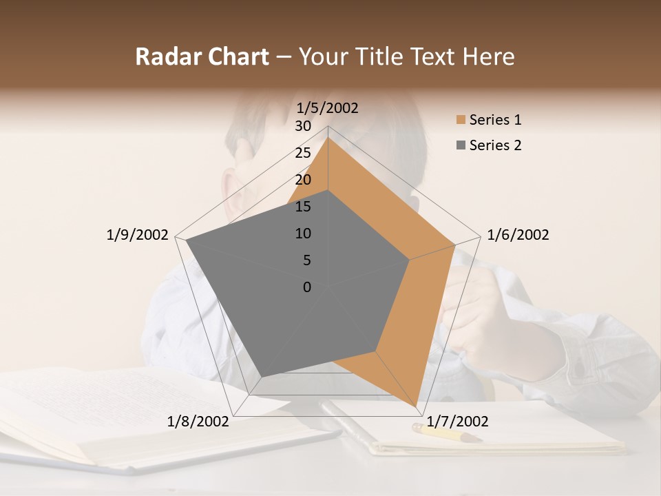 Frustration, Student, Desk, Work, PowerPoint Template