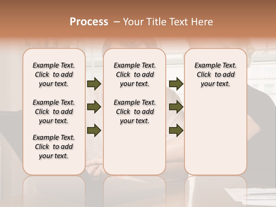 Mature Caucasian Couple Looking At Laptop. PowerPoint Template
