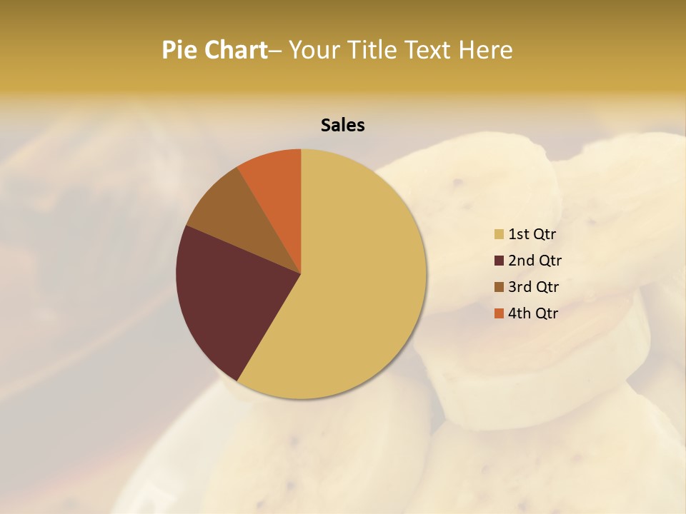 Banana And Honey Breakfast Composition PowerPoint Template