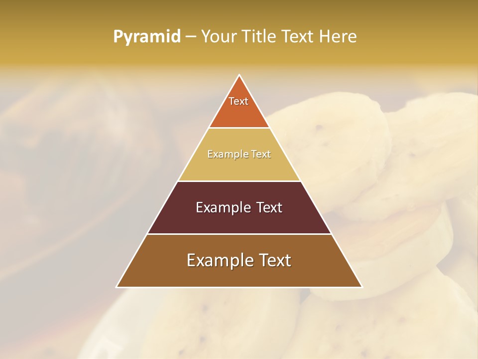 Banana And Honey Breakfast Composition PowerPoint Template