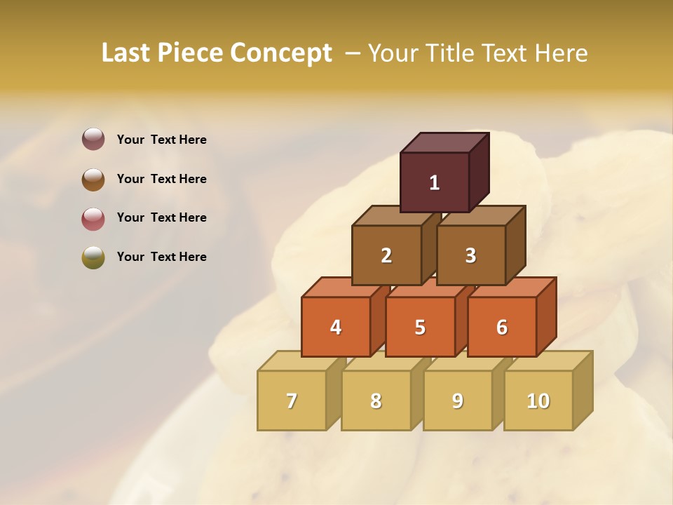 Banana And Honey Breakfast Composition PowerPoint Template