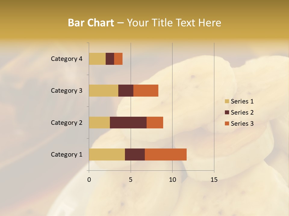 Banana And Honey Breakfast Composition PowerPoint Template