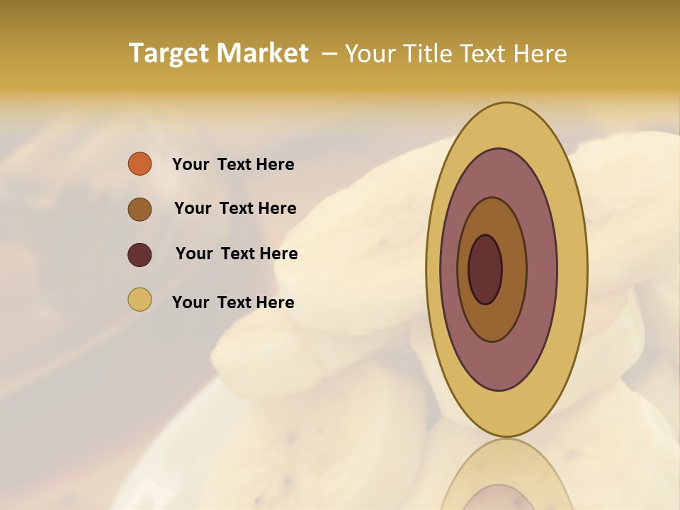 Banana And Honey Breakfast Composition PowerPoint Template