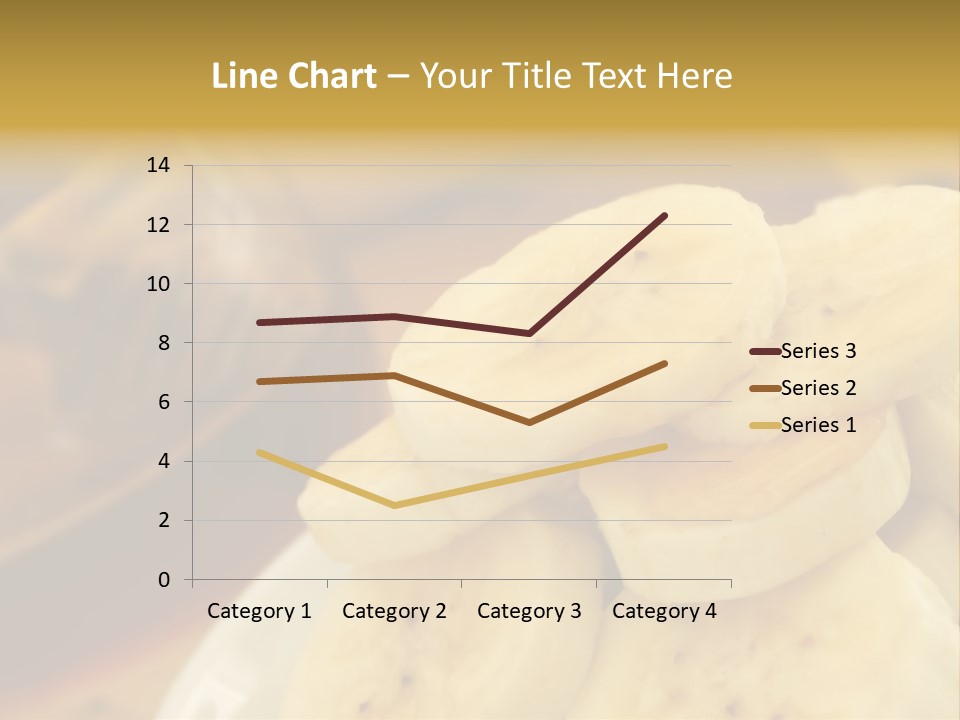 Banana And Honey Breakfast Composition PowerPoint Template