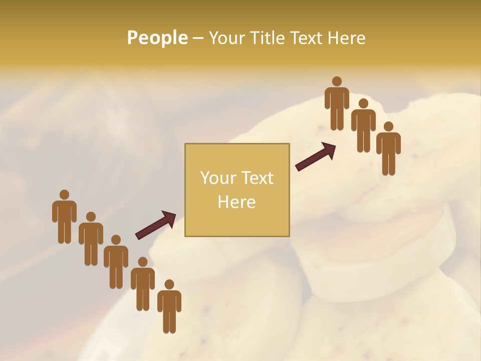 Banana And Honey Breakfast Composition PowerPoint Template