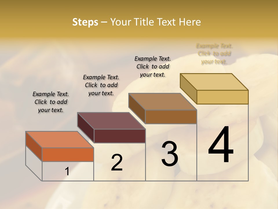 Banana And Honey Breakfast Composition PowerPoint Template