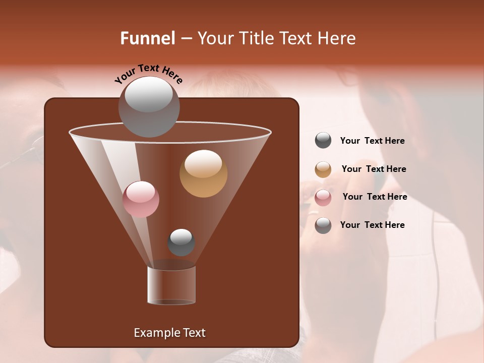 The Father Learns The Son To Clean Teeth PowerPoint Template