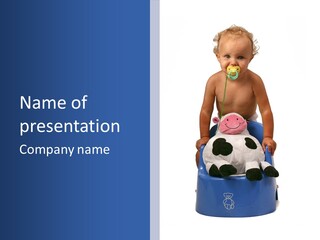 Baby Toilet PowerPoint Template