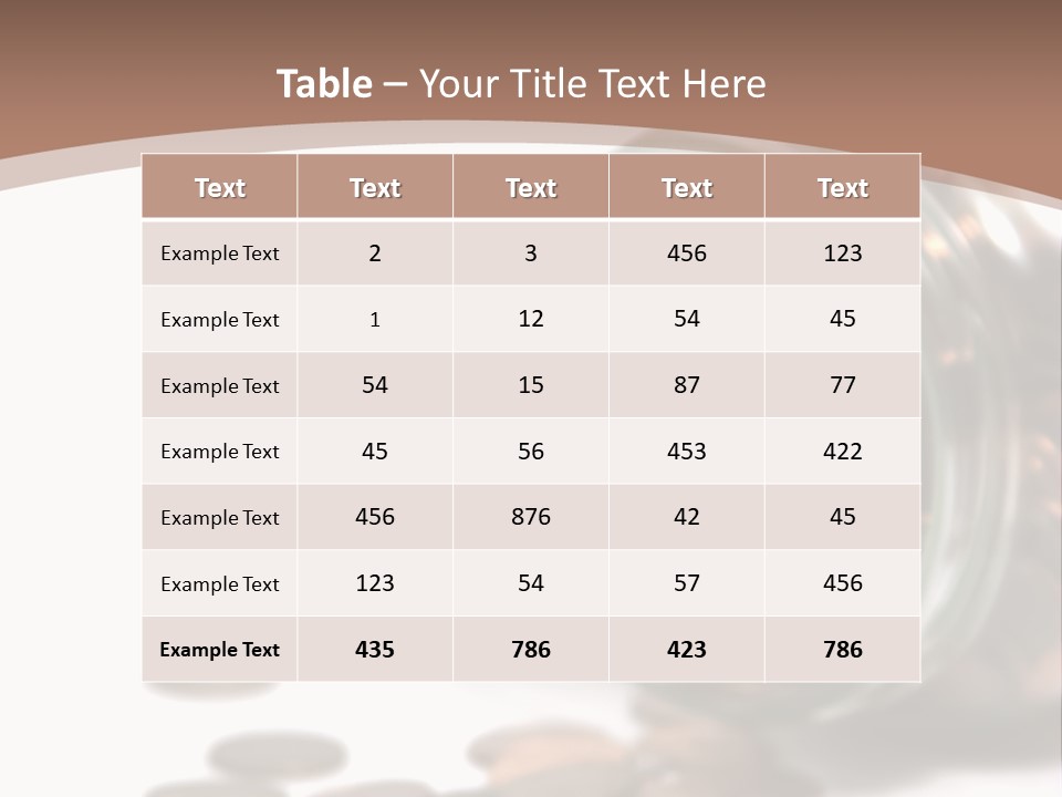 A Jar Filled With Coins Sitting On Top Of A Table PowerPoint Template