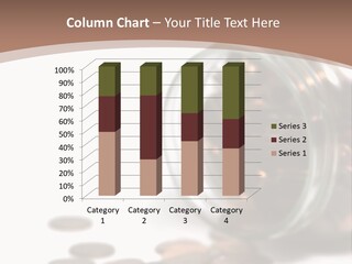 A Jar Filled With Coins Sitting On Top Of A Table PowerPoint Template