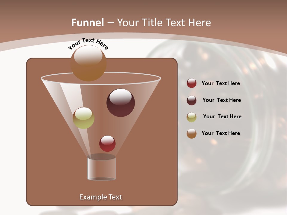 A Jar Filled With Coins Sitting On Top Of A Table PowerPoint Template