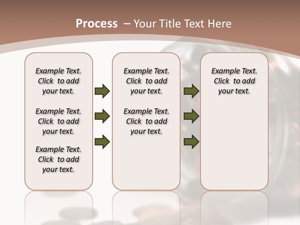 A Jar Filled With Coins Sitting On Top Of A Table PowerPoint Template