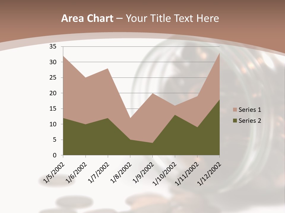 A Jar Filled With Coins Sitting On Top Of A Table PowerPoint Template