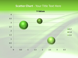 Green Abstract Composition PowerPoint Template