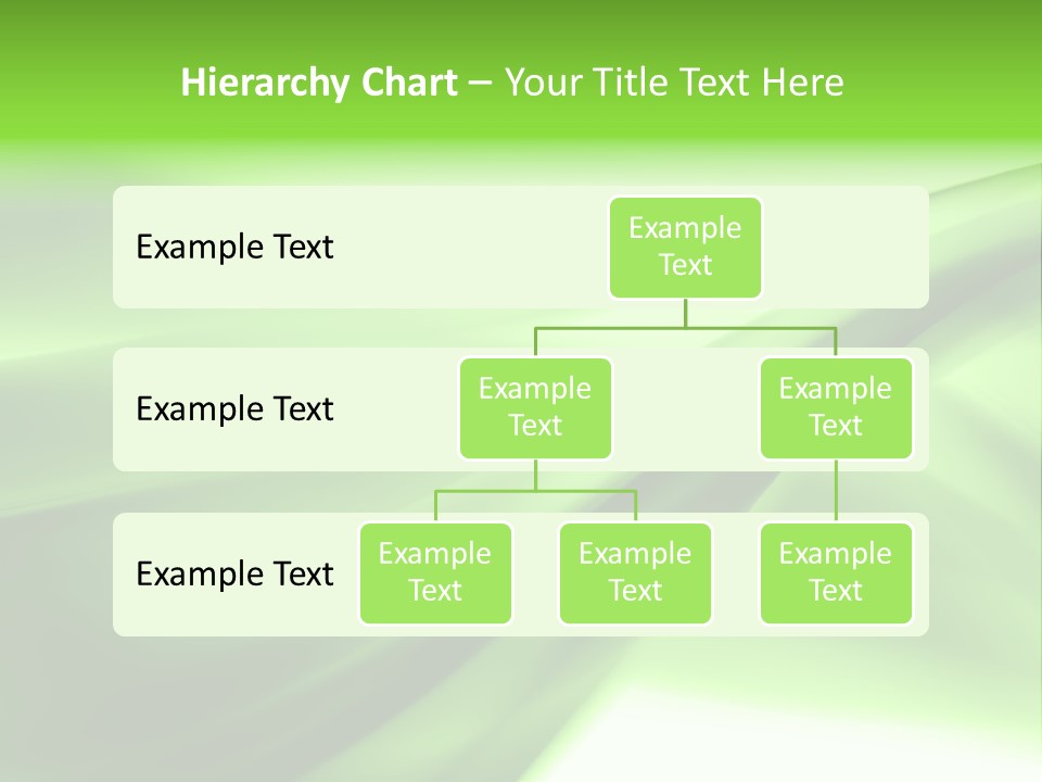 Green Abstract Composition PowerPoint Template