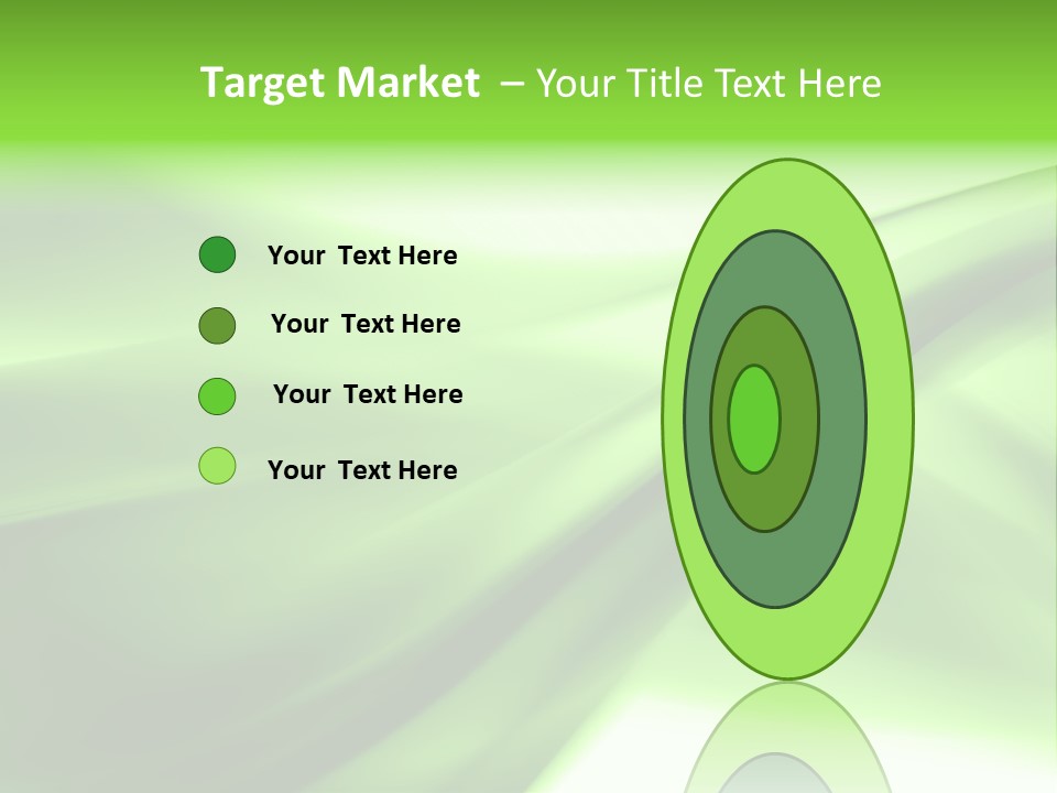 Green Abstract Composition PowerPoint Template