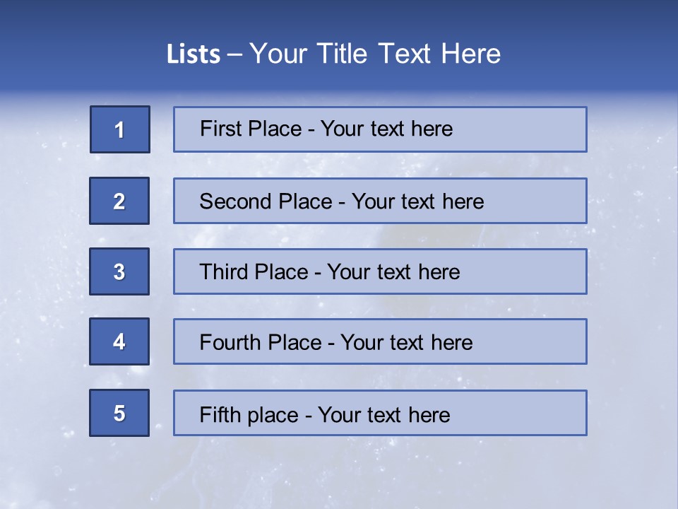 Drowning PowerPoint Template