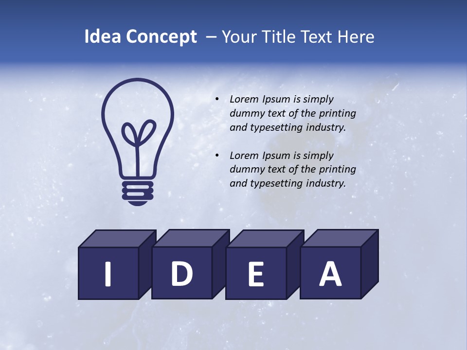 Drowning PowerPoint Template