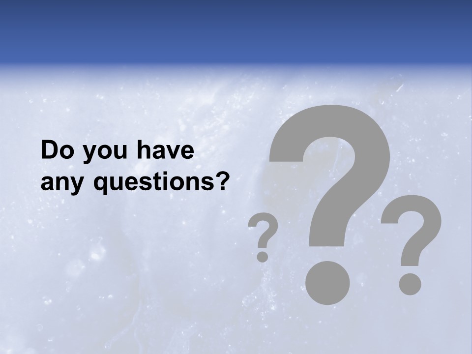 Drowning PowerPoint Template