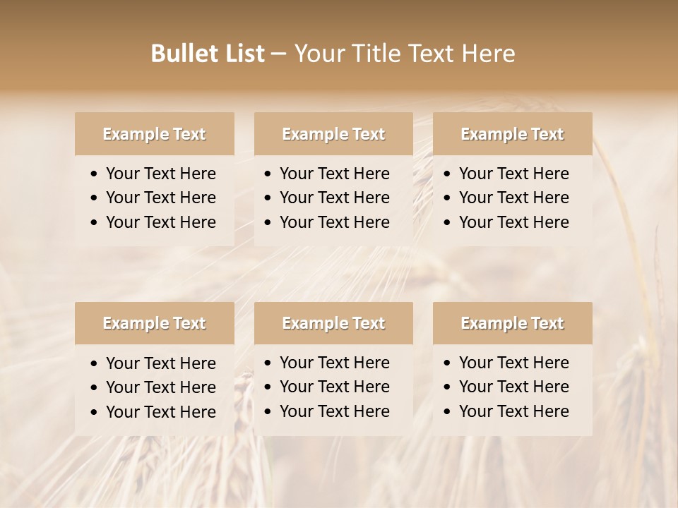 Barley PowerPoint Template