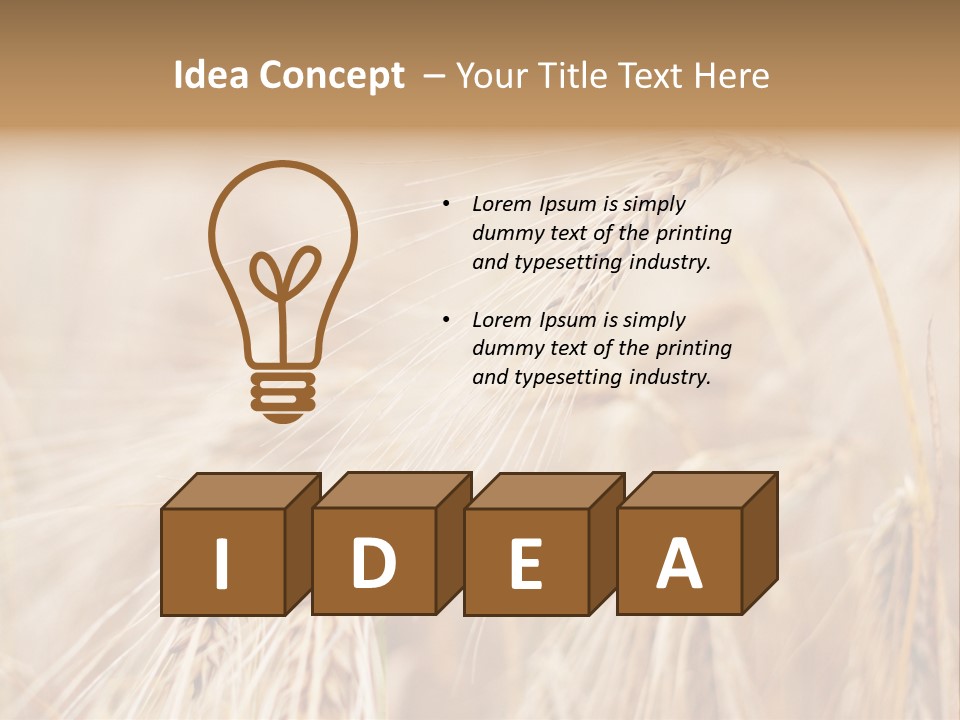 Barley PowerPoint Template