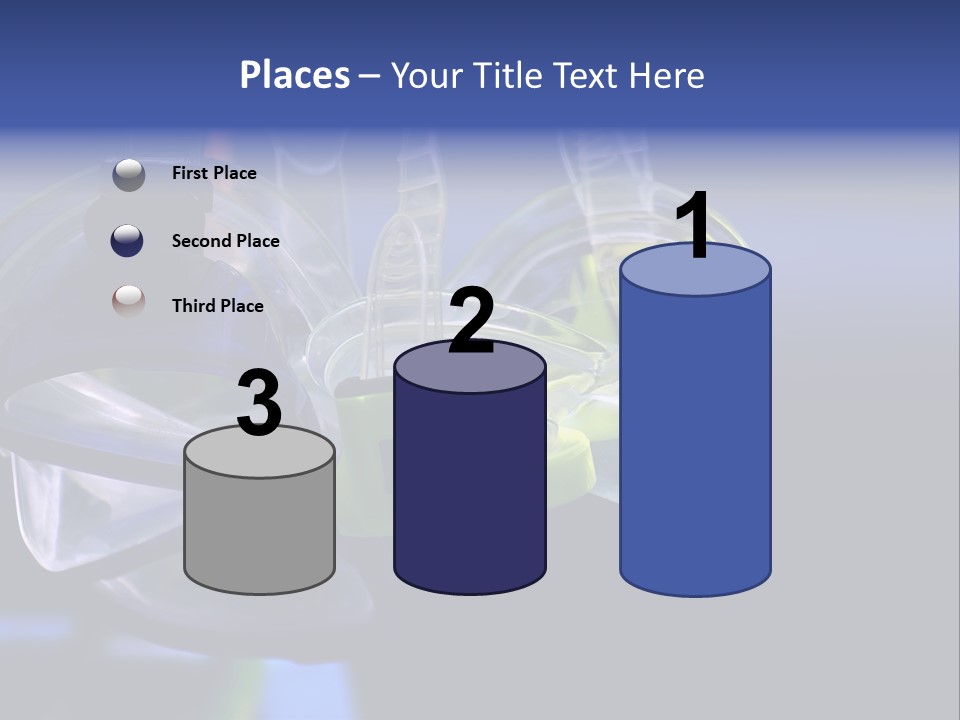 Two Scuba Masks. PowerPoint Template