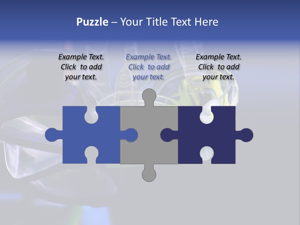 Two Scuba Masks. PowerPoint Template