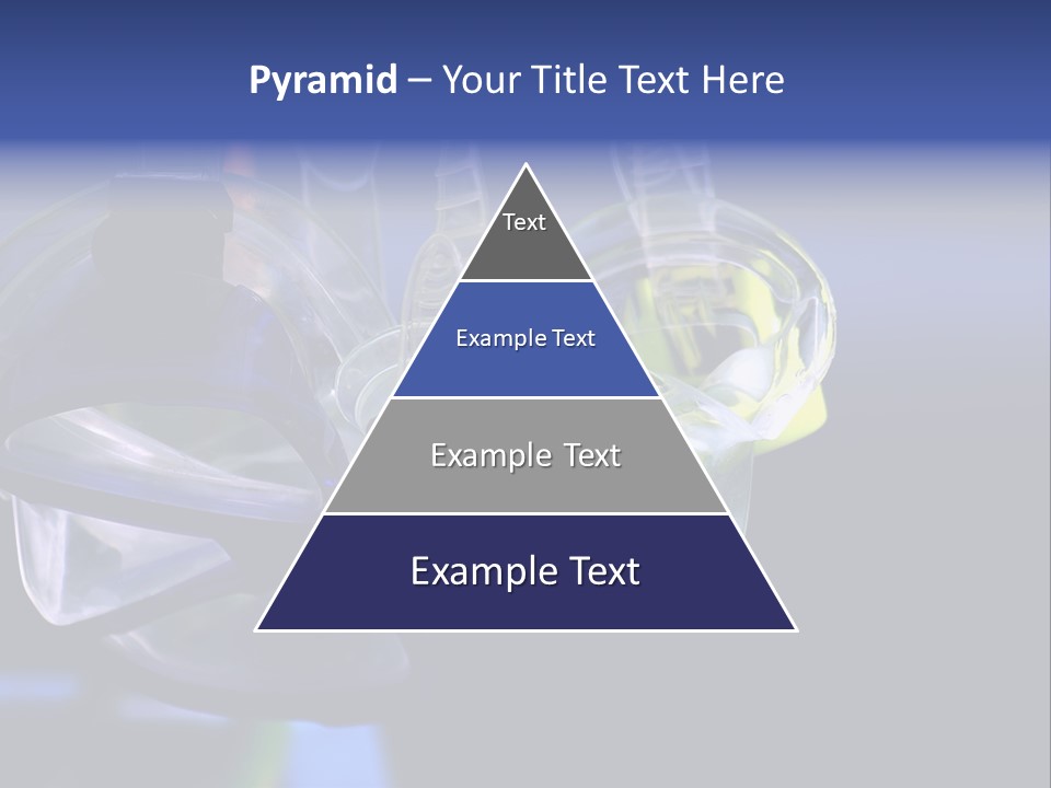 Two Scuba Masks. PowerPoint Template