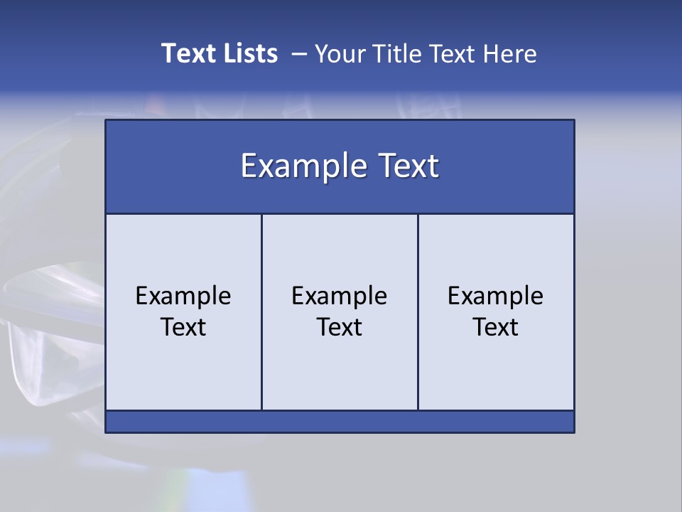 Two Scuba Masks. PowerPoint Template