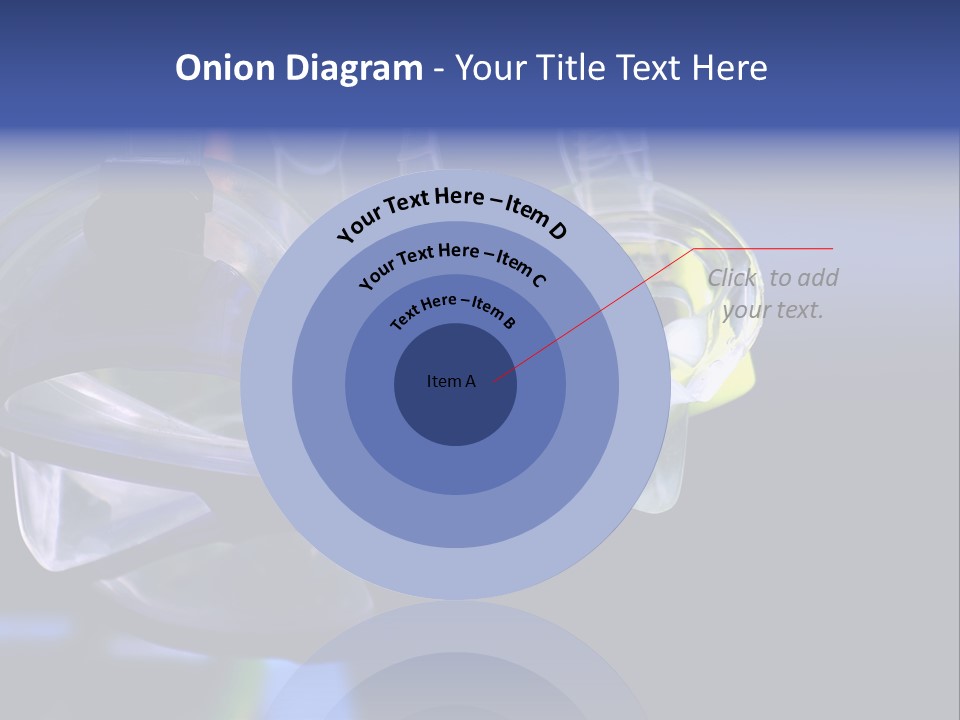 Two Scuba Masks. PowerPoint Template