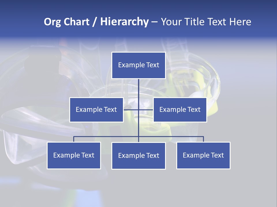 Two Scuba Masks. PowerPoint Template