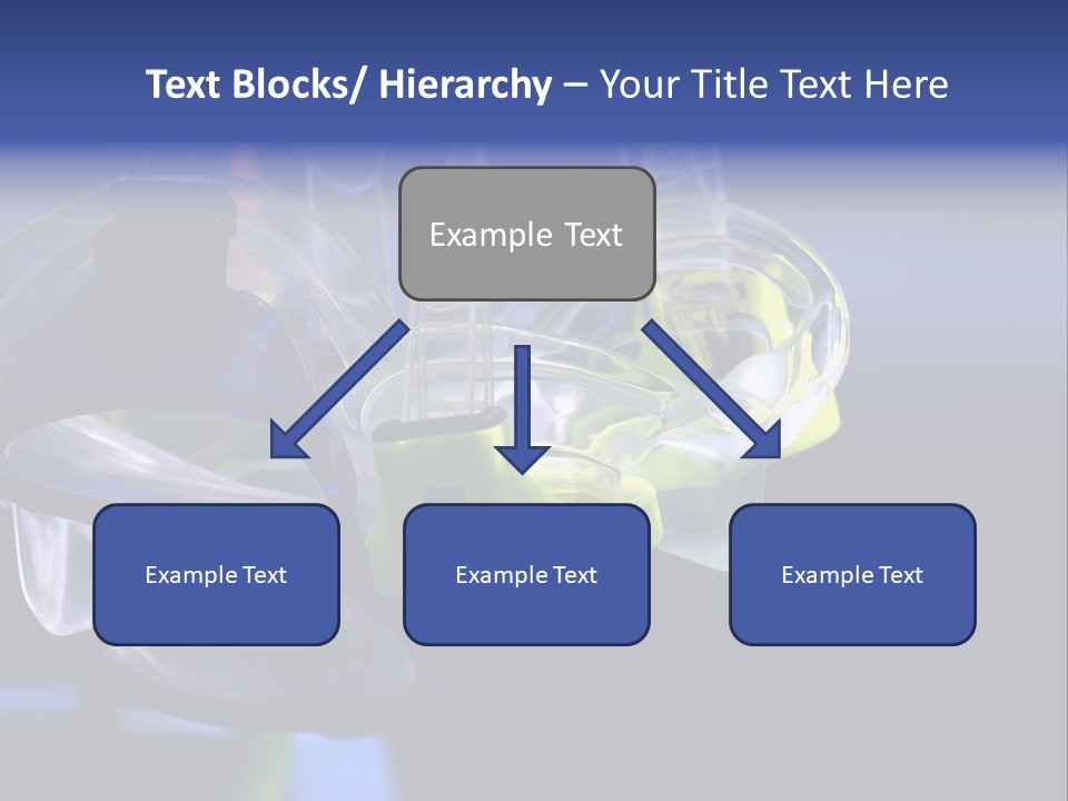 Two Scuba Masks. PowerPoint Template