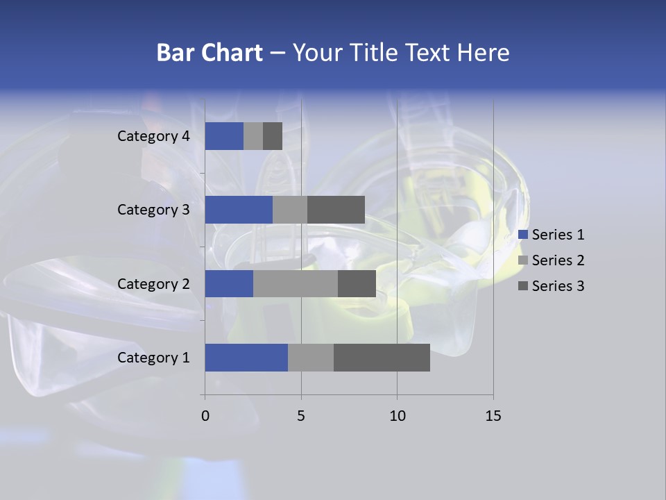 Two Scuba Masks. PowerPoint Template