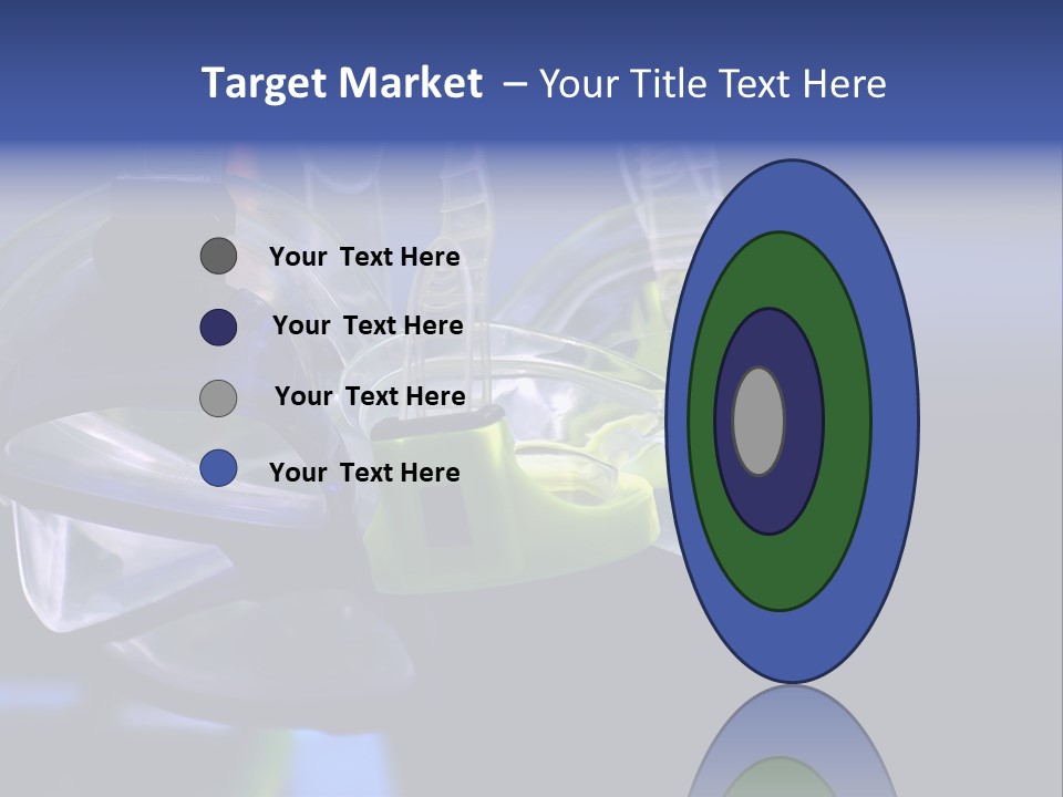 Two Scuba Masks. PowerPoint Template