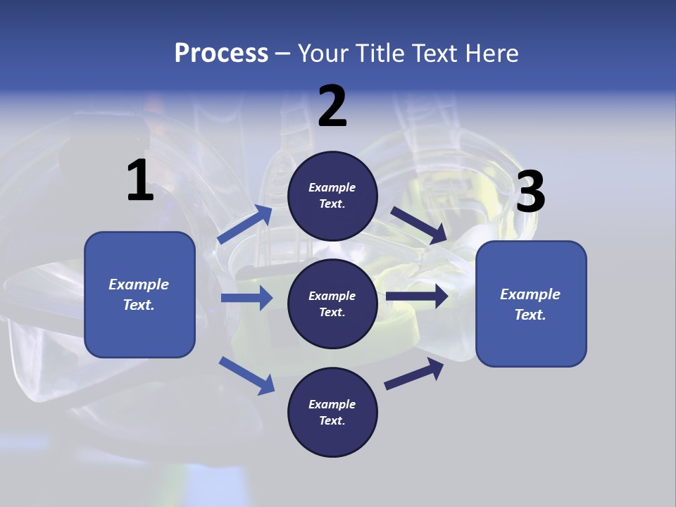 Two Scuba Masks. PowerPoint Template