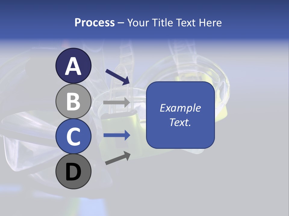 Two Scuba Masks. PowerPoint Template