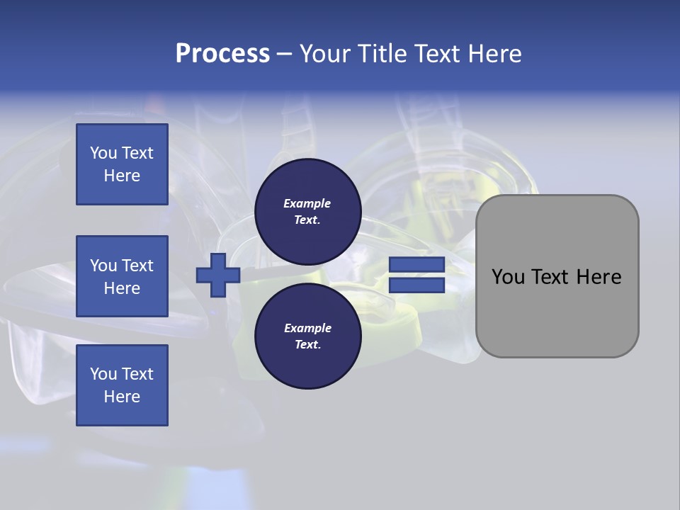 Two Scuba Masks. PowerPoint Template