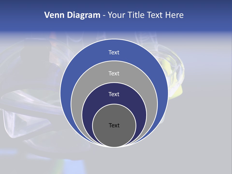 Two Scuba Masks. PowerPoint Template