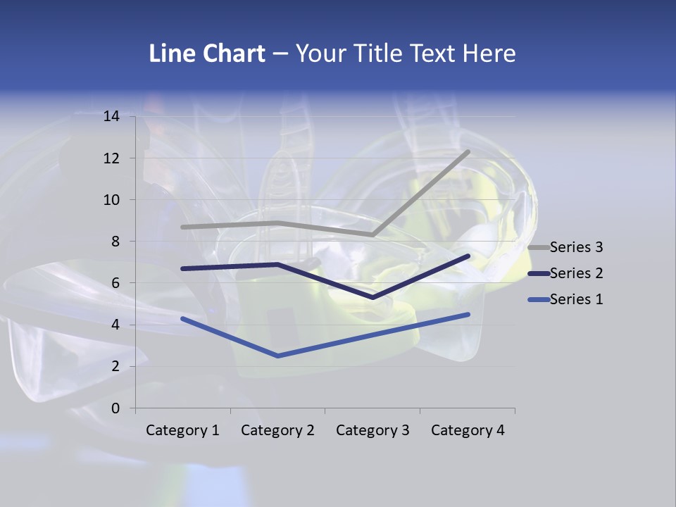 Two Scuba Masks. PowerPoint Template