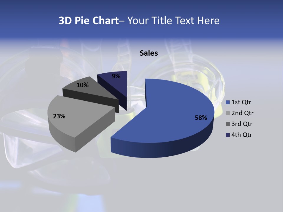 Two Scuba Masks. PowerPoint Template