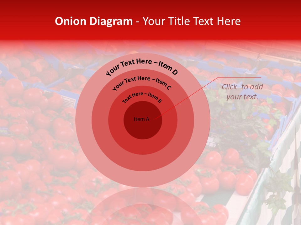 Fruit And Vegetable Stall PowerPoint Template